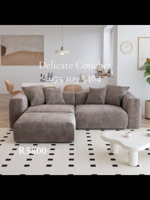 Sade Two seater + Adjustable ottoman