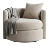 FrontEnd (600 x 600 px) - 2025-12-20T145628.718 The Namib Dune Round Swivel Chair – Sandy Beige Velvet